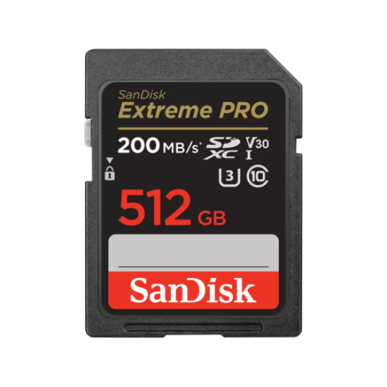 SanDisk Extreme PRO SDXC Atminties kortelė 512GB UHS-I
