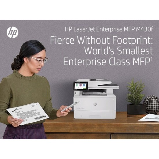 HP LaserJet Enterprise MFP M430f Spausdintuvas lazerinis B/W A4 40 ppm 33.6 Kbps USB Ethernet LAN