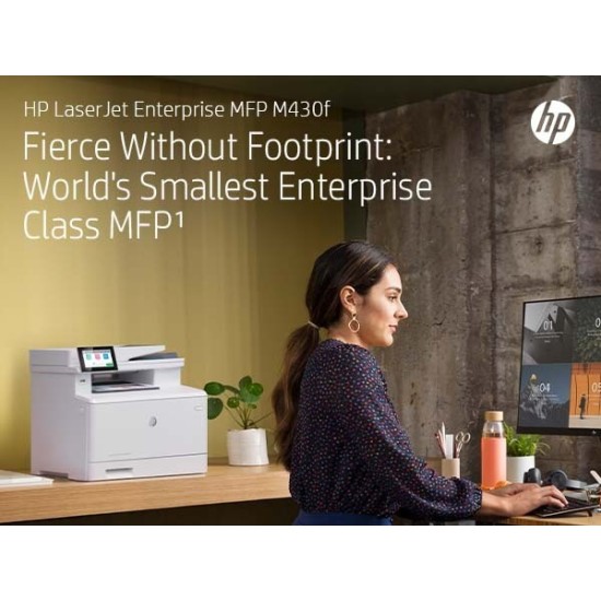 HP LaserJet Enterprise MFP M430f Spausdintuvas lazerinis B/W A4 40 ppm 33.6 Kbps USB Ethernet LAN