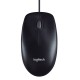 Logitech M90 Laidinė pelė, USB Type-A, Optical, 1000 DPI, Grey