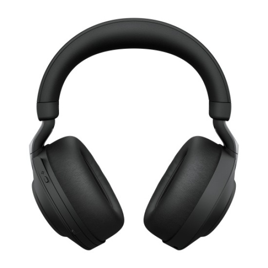 Jabra Evolve2 85 MS Stereo Laidinės/Belaidės ausinės, Bluetooth, USB-A, Charging Stand, Juoda