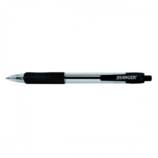 Stanger Tušinukas Softgrip rertactable 1.0 mm, juodas, pakuotėje 1 vnt. 18000300039