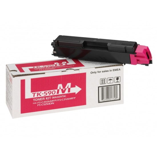 Kyocera TK-590M (1T02KVBNL0) Lazerinė kasetė, Purpurinė