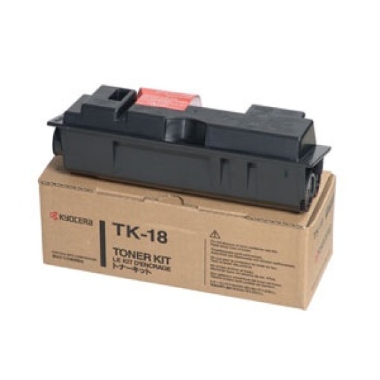 Kyocera TK-18 (1T02FM0EU0) Lazerinė kasetė, Juoda