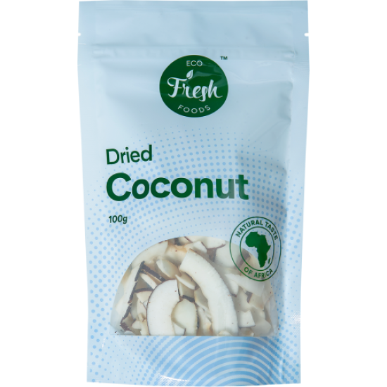 Eco fresh foods Džiovinti kokosai 100 g