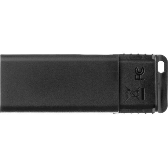 Verbatim 98697 Slider USB atmintinė 32GB, USB-A 2.0, Juoda