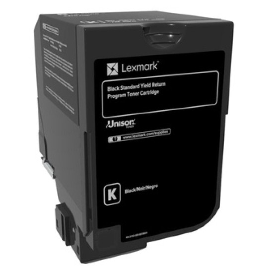 Lexmark 74C2SK0 Lazerinė kasetė, Juoda