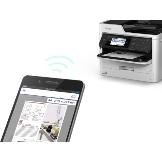 Epson WorkForce Pro WF-M5799DWF Spausdintuvas rašalinis B/W MFP A4 34 ppm USB Wi-Fi Ethernet LAN