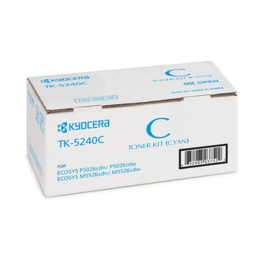 Kyocera TK-5240C Lazerinė kasetė, Žydra
