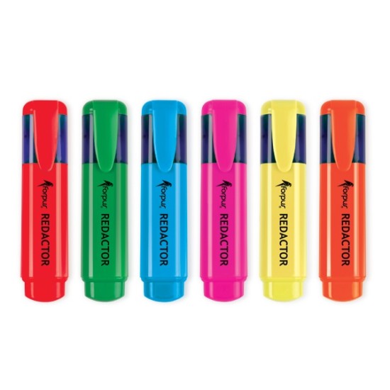 Teksto žymeklis Forpus Redactor, 2-5 mm, oranžinis  1212-002