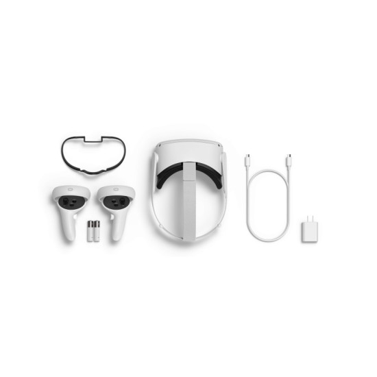 Oculus Meta Quest 2 Virtualios realybės sistema, 128GB, Balta