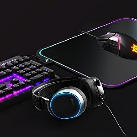 SteelSeries Arctis Pro Laidinės žaidimų ausinės, 3.5mm jack, USB, Juoda