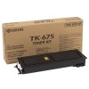 Kyocera TK-675 (1T02H00EU0) Lazerinė kasetė, Juoda