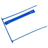 Archyvavimo įsegėlė Forpus, plastikinė, mėlyna (100)  0824-007
