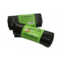 Šiukšlių maišai Plasta, 20l/20vnt., 20mikr., juodi