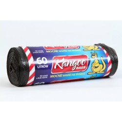 Šiukšlių maišai, 60l/50vnt., 8 mikronai