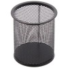 Pieštukinė Forpus, apvali, juoda, tuščia, perforuoto metalo  1005-014