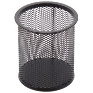 Pieštukinė Forpus, apvali, juoda, tuščia, perforuoto metalo  1005-014