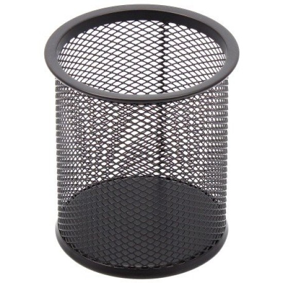 Pieštukinė Forpus, apvali, juoda, tuščia, perforuoto metalo  1005-014