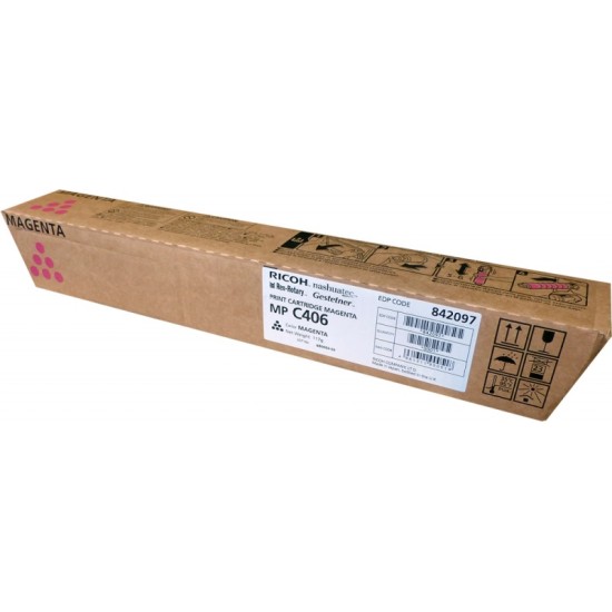 Ricoh MP C406 842097, purpurinė kasetė