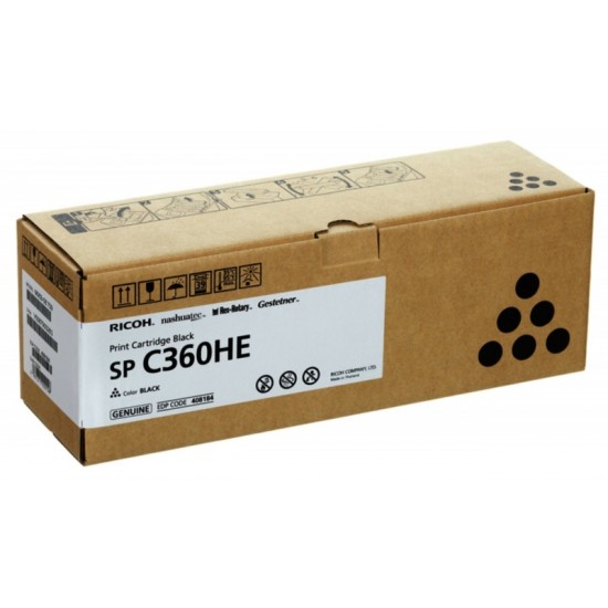 Ricoh SPC360HE (408184), juoda kasetė