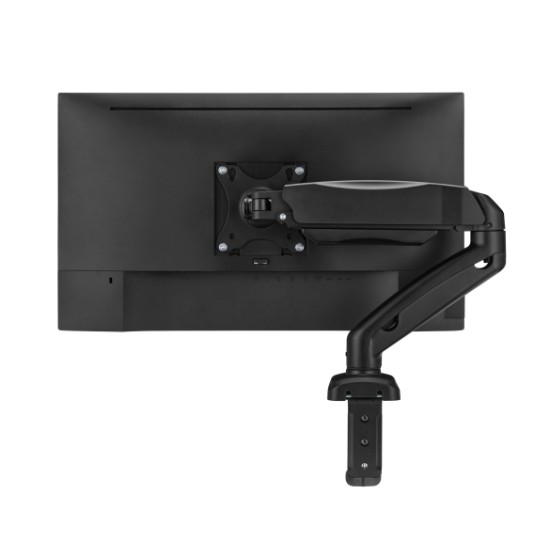 Up Up Premium Single Screen Monitoriaus laikiklis 17-32'', VESA 75x75, 100x100, Matinė juoda