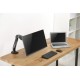 Up Up Premium Single Screen Monitoriaus laikiklis 17-32'', VESA 75x75, 100x100, Matinė juoda