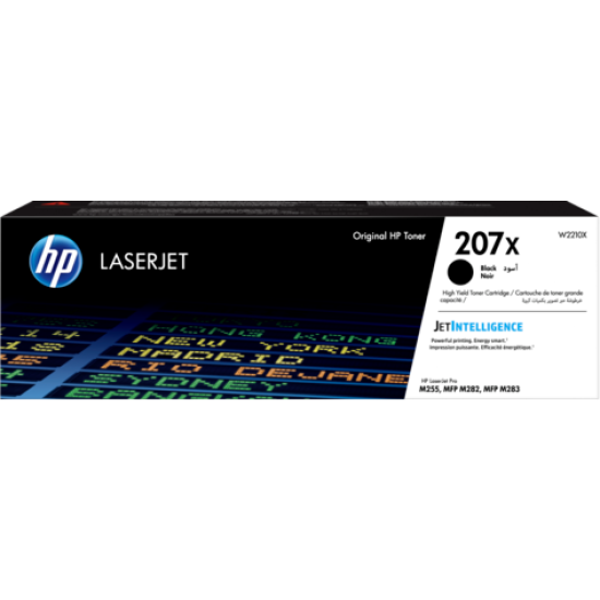 HP 207X (W2210X) Lazerinė kasetė, Juoda