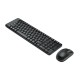 Logitech MK220 Combo Belaidė klaviatūra + pelė, US, Juoda