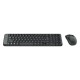Logitech MK220 Combo Belaidė klaviatūra + pelė, US, Juoda