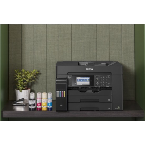Epson EcoTank L15150 Spausdintuvas rašalinis spalvotas MFP A3+ 32 ppm USB Wi-Fi Ethernet LAN