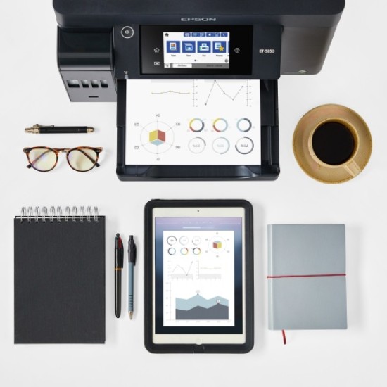 Epson EcoTank L6550 Spausdintuvas rašalinis spalvotas MFP A4 32 ppm USB Wi-Fi Ethernet LAN