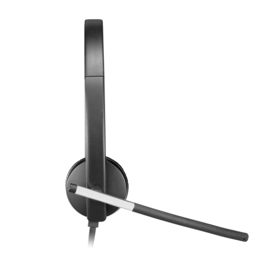 Logitech H650e Stereo Laidinės ausinės USB-A, Juoda