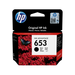 HP 653 (3YM75AE) Rašalinė kasetė, Juoda