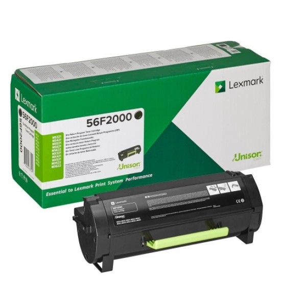 Lexmark 56F2000, juoda kasetė