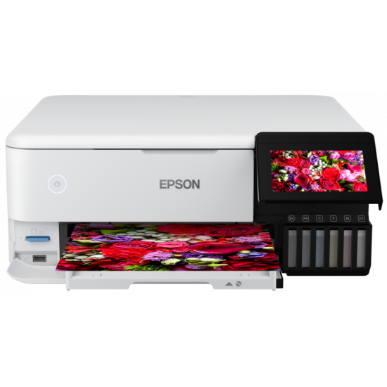 Epson EcoTank L8160 Spausdintuvas rašalinis spalvotas MFP A4 32 ppm USB Wi-Fi Ethernet LAN
