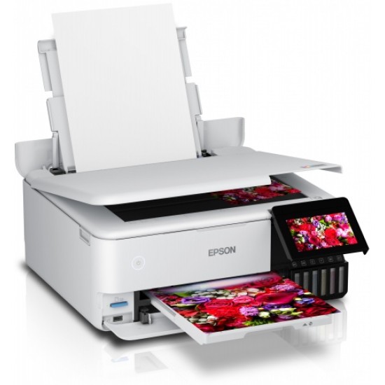Epson EcoTank L8160 Spausdintuvas rašalinis spalvotas MFP A4 32 ppm USB Wi-Fi Ethernet LAN