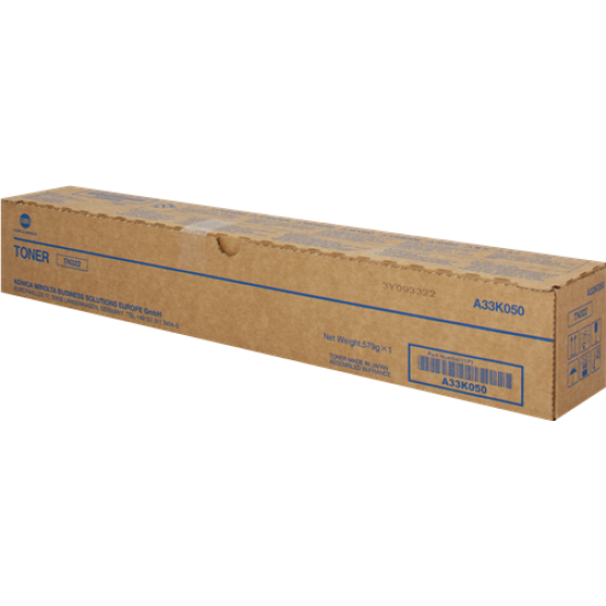Konica Minolta TN-325 (A8DA050) Lazerinė kasetė, Juoda