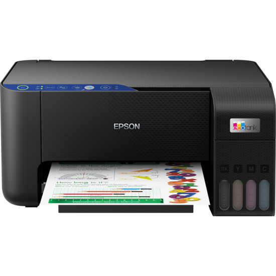 Epson EcoTank L3251 Spausdintuvas rašalinis spalvotas MFP A4 33 ppm Wi-Fi USB
