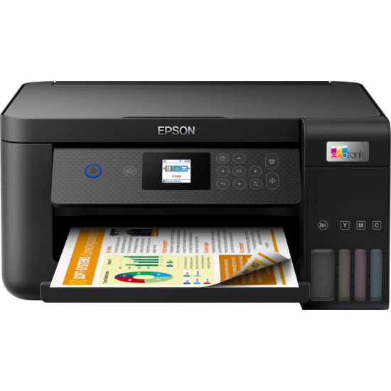 Epson EcoTank L4260 Spausdintuvas rašalinis spalvotas MFP A4 33 ppm USB Wi-Fi Ethernet LAN