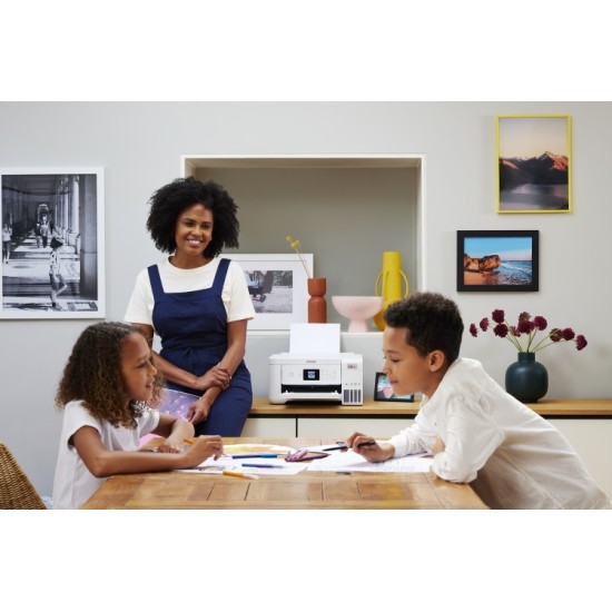 Epson EcoTank L4266 Spausdintuvas rašalinis spalvotas MFP A4 33 ppm USB Wi-Fi Ethernet LAN