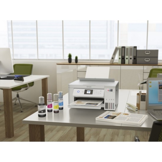 Epson EcoTank L4266 Spausdintuvas rašalinis spalvotas MFP A4 33 ppm USB Wi-Fi Ethernet LAN