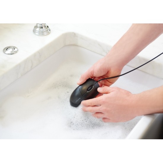 Kensington Pro Fit Washable Laidinė pelė USB-A 1600 DPI, Juoda
