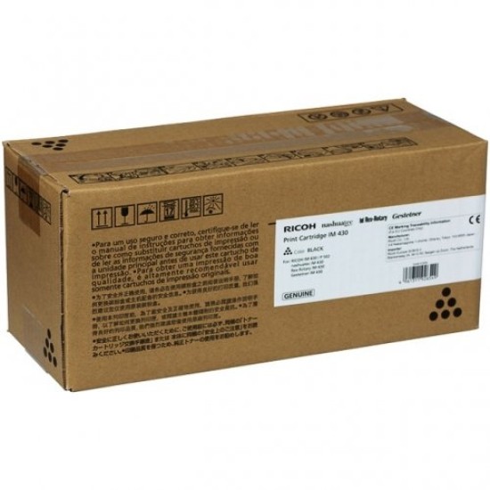 Ricoh IM 430 (418127)(419079) Lazerinė kasetė, Juoda