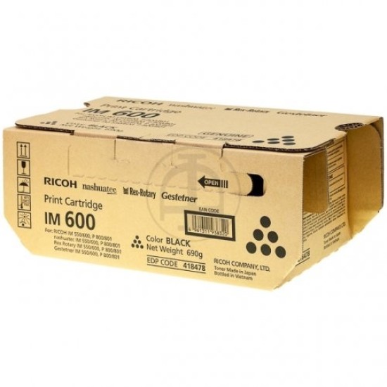 Ricoh IM 600 (418478), juoda kasetė