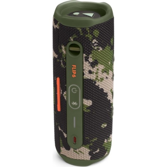 JBL Flip 6 Nešiojama garso kolonėlė, Wireless, Bluetooth, Squad (Camouflage)