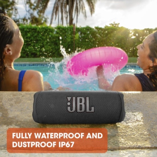 JBL Flip 6 Nešiojama garso kolonėlė, Wireless, Bluetooth, Squad (Camouflage)