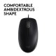 Logitech B110 Silent Laidinė pelė, USB-A, 1000 DPI, Juoda