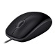 Logitech B110 Silent Laidinė pelė, USB-A, 1000 DPI, Juoda