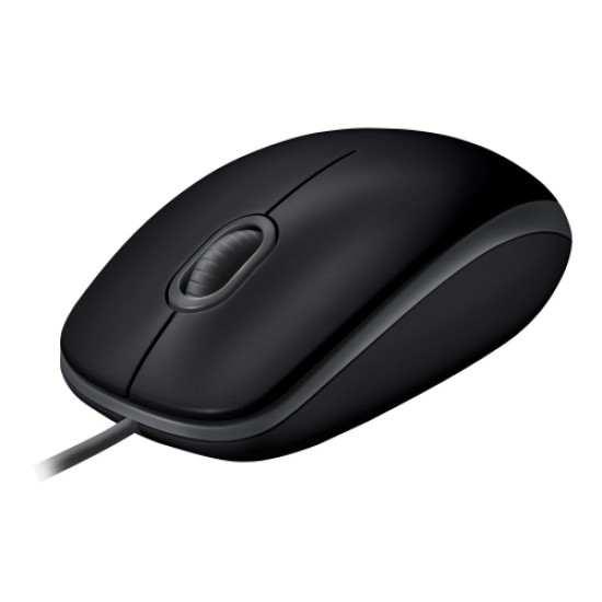 Logitech B110 Silent Laidinė pelė, USB-A, 1000 DPI, Juoda